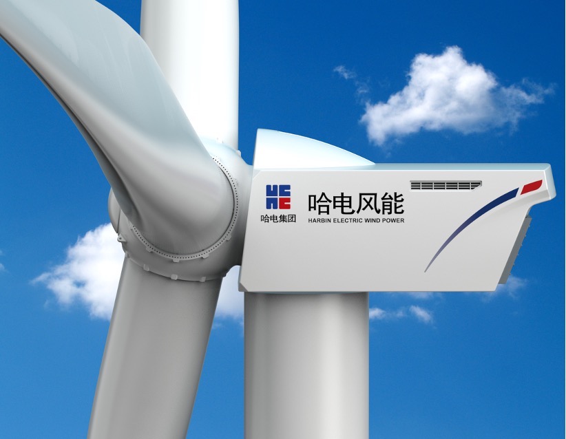 哈電風能重磅推出全新領航系列4h平臺中速永磁風力發電機組