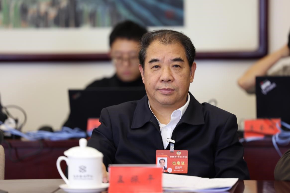 全国政协委员、南方电网公司董事长孟振平。人民网记者 周博摄