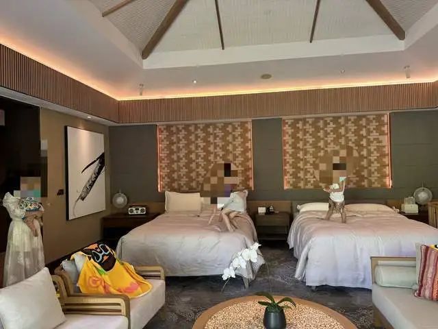 涉事酒店房间